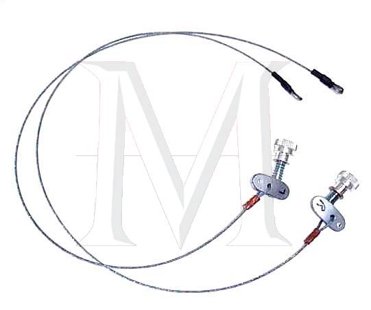 CONVERTIBLE TOP FRAME SIDE TENSIONER CABLE