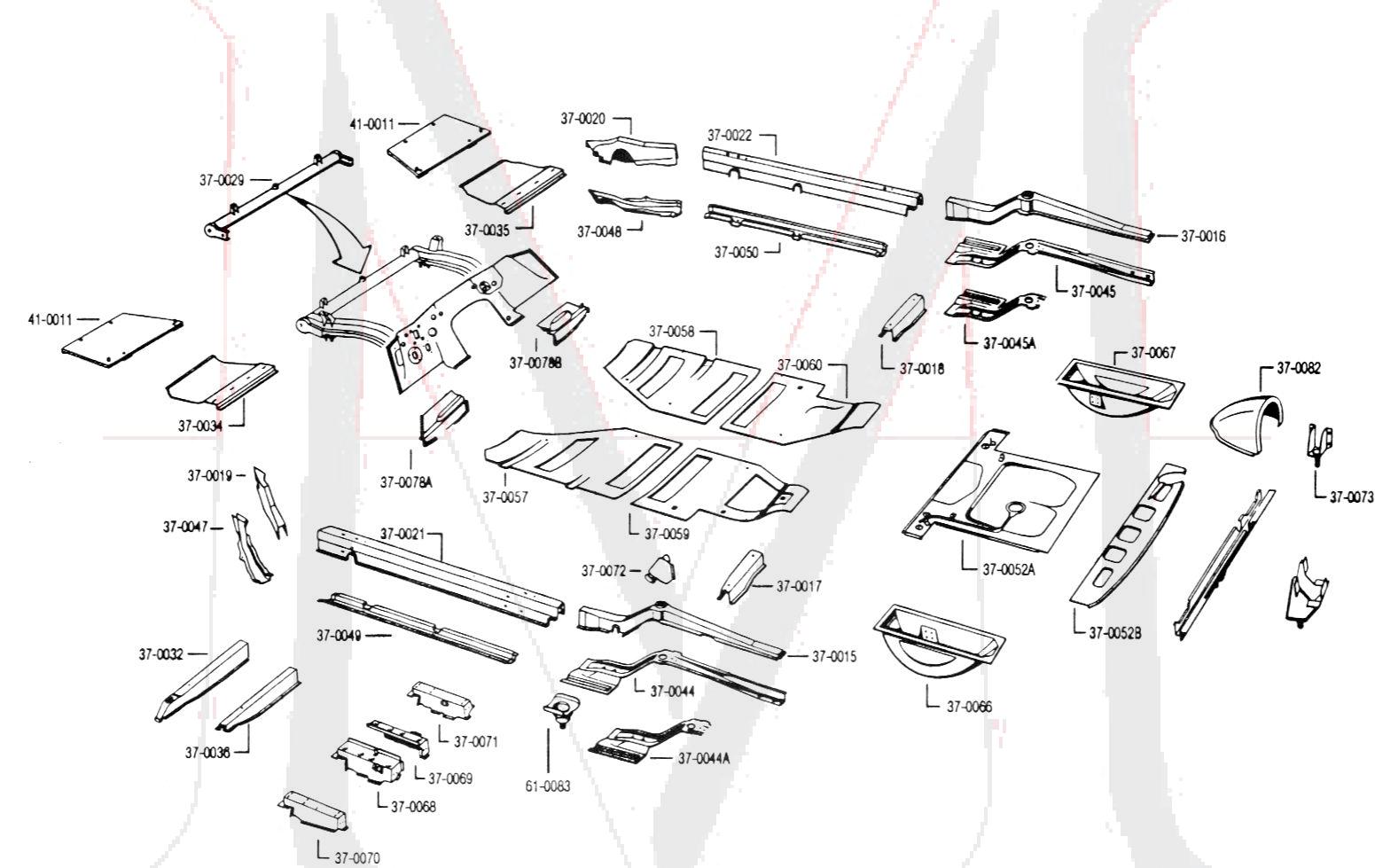 REAR FLOOR PAN